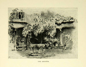 1905 Print Abbazia Venice Italy Joseph Pennell Art Illustration XEJA6