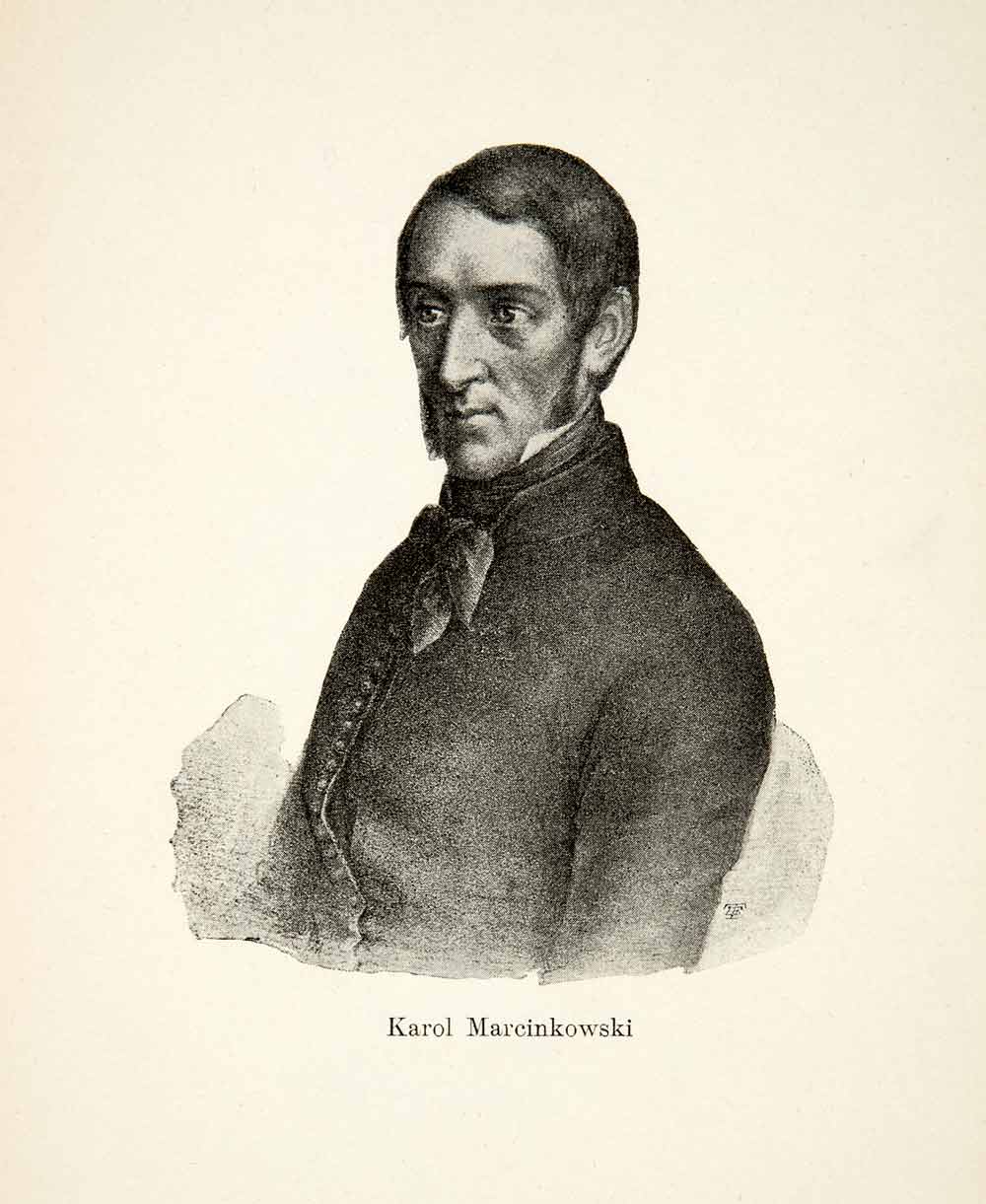 1906 Print Art Dr Karol Marcinkowski Portrait Scientific Help Society XEL8