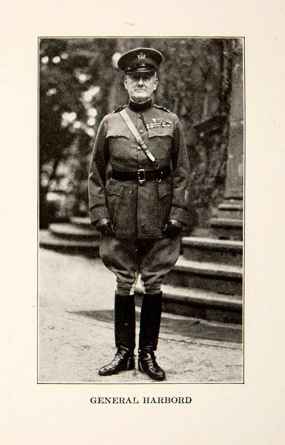 1923 Print Lt. General James Harbord United States Army Uniform World War I XEM4