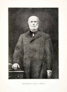 1899 Print Portrait Francois Paule Jules Grevy President France Third XEX6