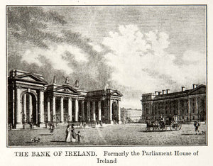 1922 Print Bank Ireland Parliament House College Green Lords Commons XEX7