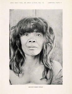 1922 Print Benguet Igorot Woman Bangs Fringe Tribe Face Anthropology XGAA4
