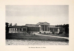 1913 Print National Museum La Plata Argentina South America Architecture XGAA8