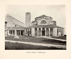 1905 Print Cathedral Santa Maria Assunta Torcello Italy Historic Landmark XGAB8