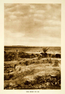 1938 Rotogravure Road Desert Ur Mesopotamia Persian Gulf Shepherd XGAF3