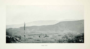 1928 Print Deh Diz Iran Landscape Mountains Tree Historical Image Plain XGAG9
