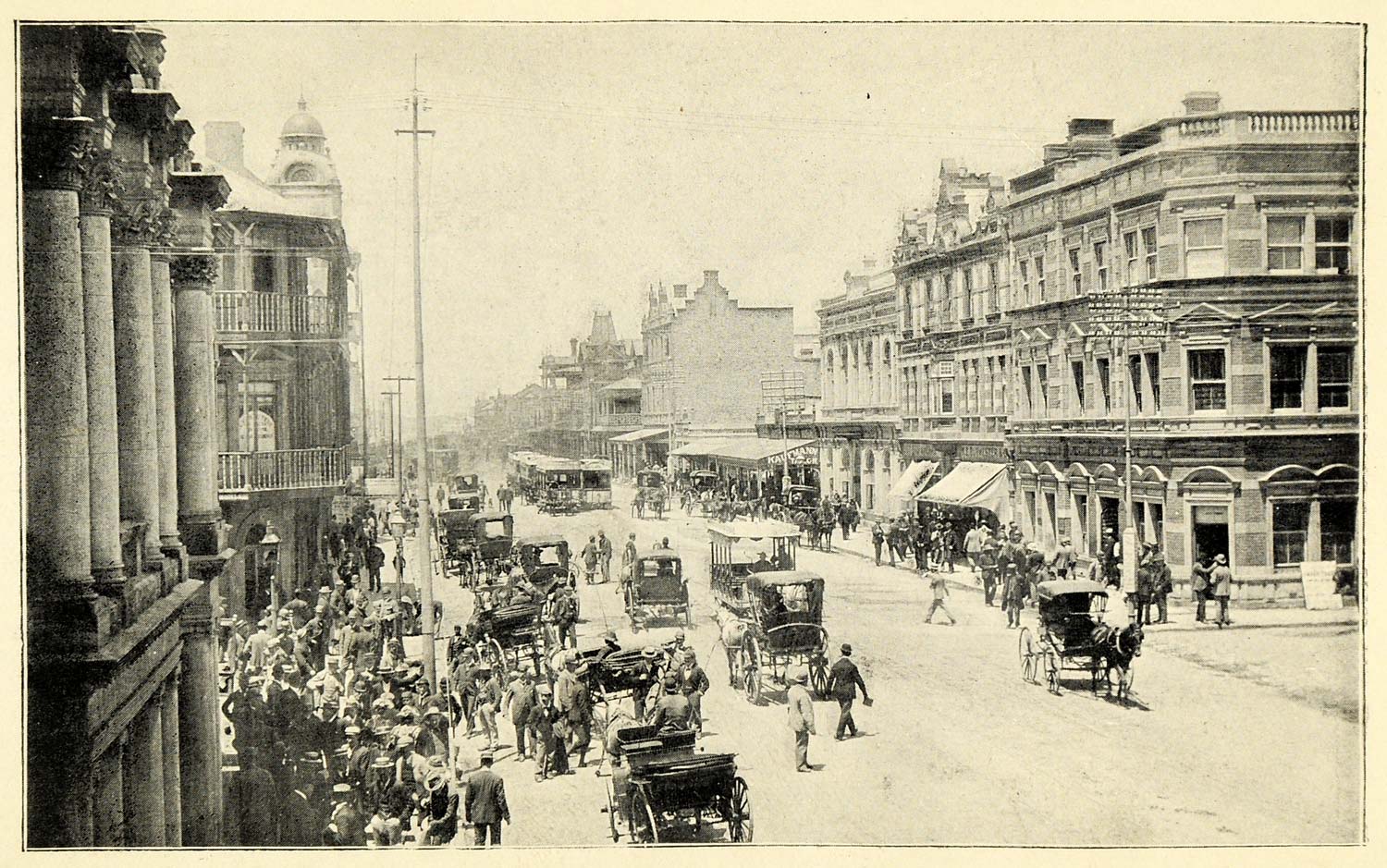 1899 Print Commissioner Street Johannesburg Architecture South Africa Jozi XGB9