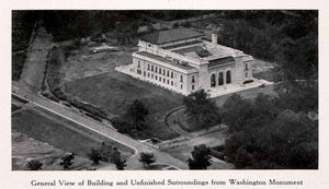 1911 Print Pan American Union Building Washington Monument United States XGBA5