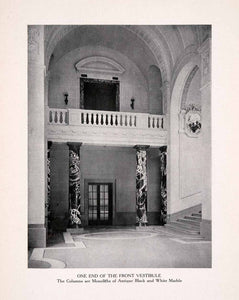 1911 Print Pan American Union Building Structure Architecture Balcony XGBA5