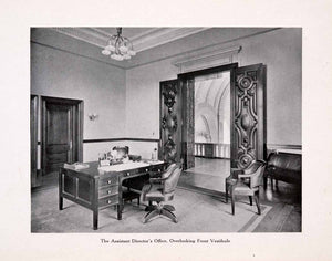 1911 Print Pan American Union Building Office Assistant Director Over XGBA5
