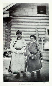 1901 Halftone Print Buriats Amur Indigenous Group Siberia Buryatia XGBA6