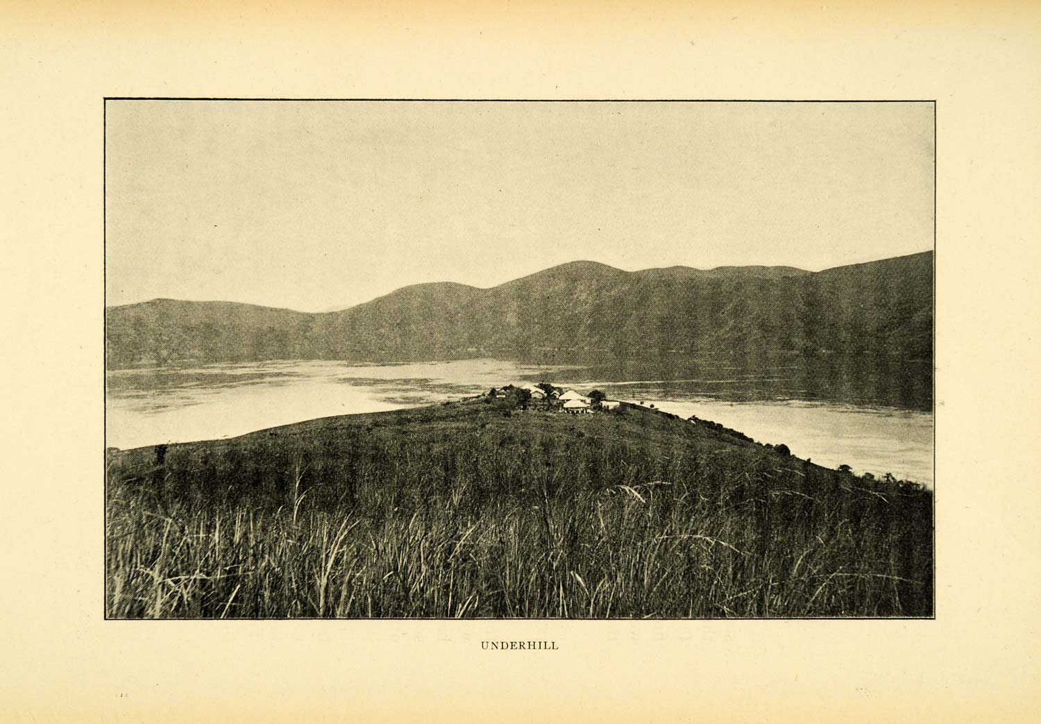 1900 Print Underhill Congo Africa Landscape XGC4