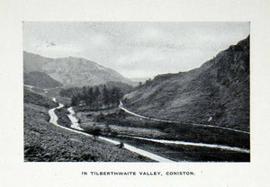 1912 Print Tilberthwaite Coniston Landscape England Lake District Historic XGCA7