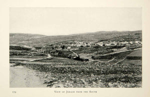 1905 Print Jerash Gerasa Jordan Middle East Cityscape Desert Landscape XGCD8