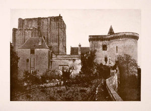 1906 Print Medieval Guard House Donjon Tour Ronde Louis XI France XGDA4
