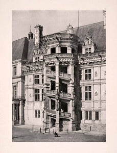 1906 Print Royal King Francis I Historic Grand Staircase Architecture XGDA4
