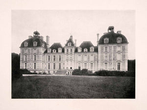 1906 Print Chateau Cheverney Exterior France Historic Landmark Loir et XGDA4