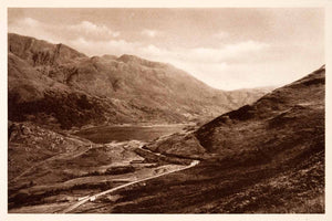 1937 Photogravure Coalisnacoan Glen Coe Appin Murder Allan Breck Refuge XGDA6