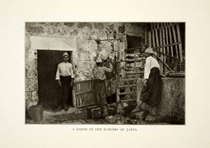 1922 Print House Suburb Jaffa Religious Palestine Jerusalem Historic XGDD8