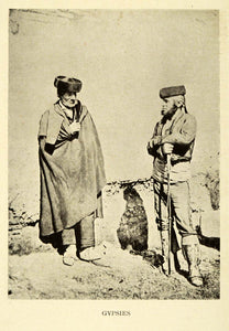 1907 Print Gypsies Males Two Granada Spain Costume Indigenous People XGE3