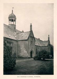 1906 Halftone Print Blundell School Tiverton Devon England Blundell Cupola XGEA1
