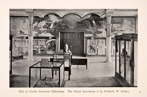 1910 Halftone Print New York Museum American Natural History North XGEA2