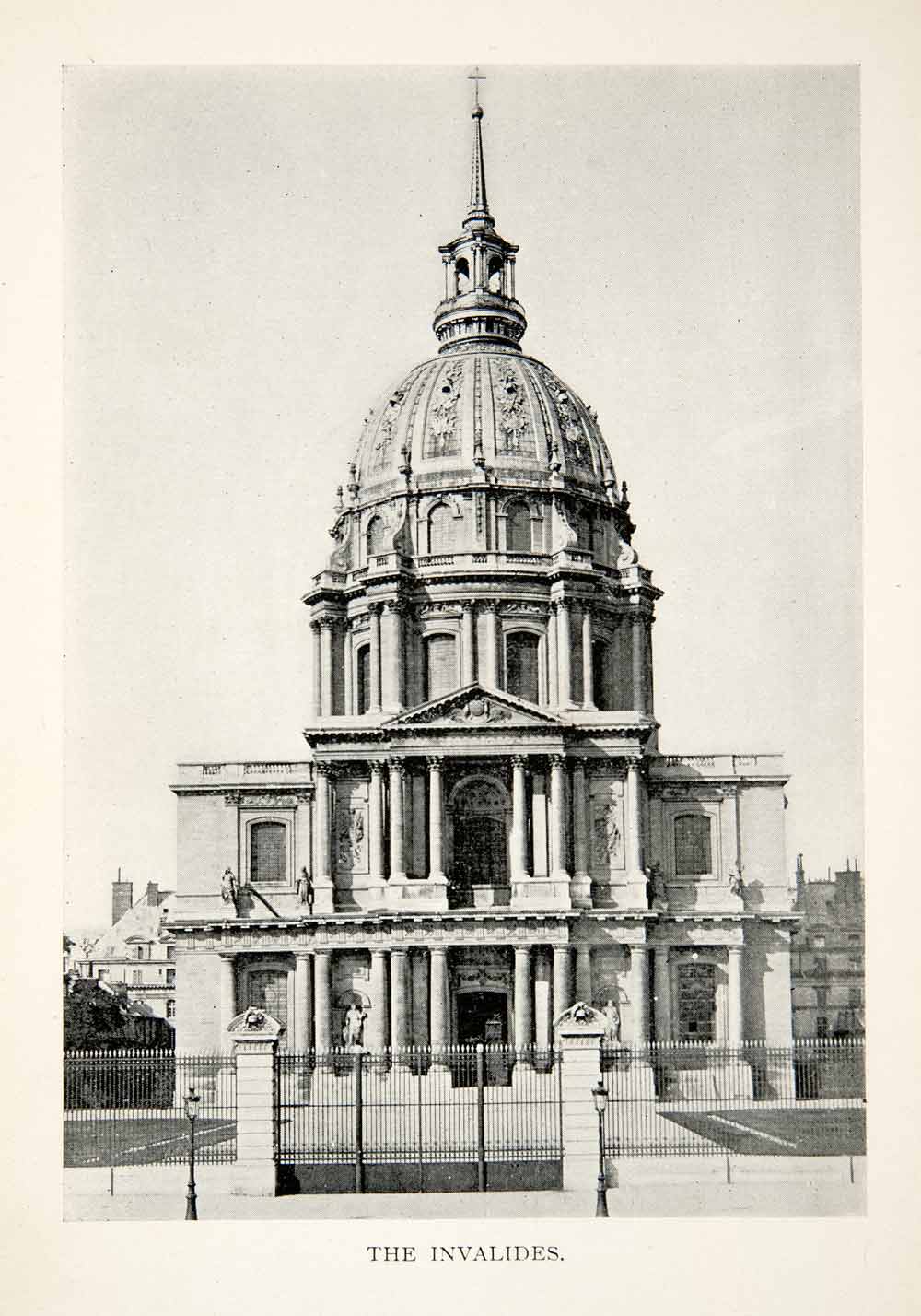 1900 Print Chapel Saint Louis des Les Invalides Paris France LHotel War XGEB1