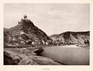 1906 Print Cochem Imperial Castle Germany Rhineland-Palatinate Moselle XGFA3