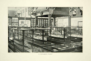 1903 Print American Fleet Models Paris Exposition United States Building XGFD2