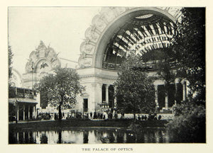 1903 Print Paris Exposition Palace Optics Architecture Historical Image XGFD2