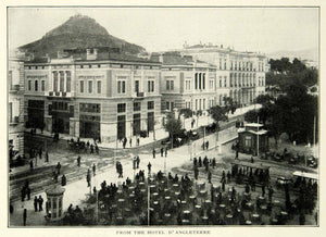 1903 Print Athens Summer Olympics Hotel D'Angleterre View Historical Image XGFD2