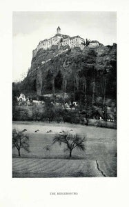 1928 Print Riegersburg City Castle Styria Austria Historic Landmark XGGA7