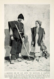 1938 Print Shepherd Traditional Costume Dress Portugal Region Historic – Period Paper Historic Art LLC 1938 Print Shepherd Traditional Costume Dress Portugal Region Historic – Period Paper Historic Art LLC
