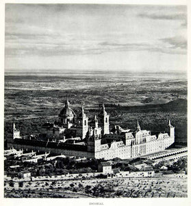 1952 Rotogravure Spain Madrid Escorial Royal Seat Palace Monastery School XGIC3