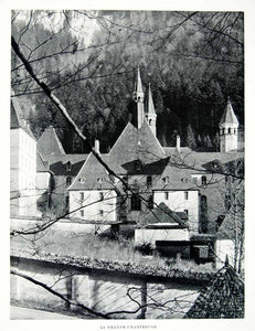 1952 Rotogravure France Grande Chartreuse Monastery Carthusian Order XGIC3