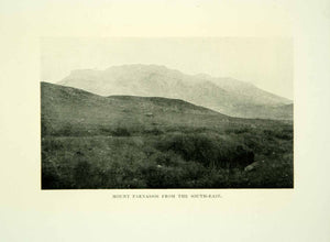 1909 Print Mount Parnassus Delphi Greece Europe Pindus Range Landscape XGID3