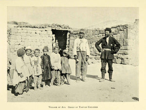 1906 Print Ani Turkey Tartar Children Middle East Historic Image Cultural XGJ8