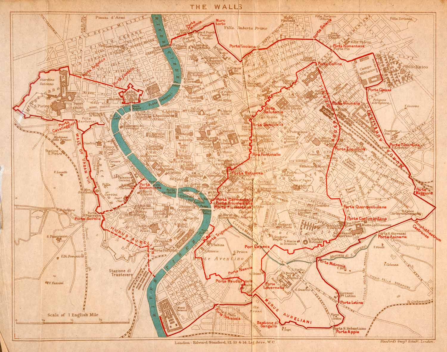 Maps Ancient City Walls