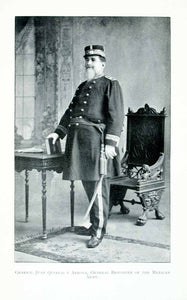 1907 Print Mexico General Juan Quintas Arroya Brigadier Army Military XGJA9