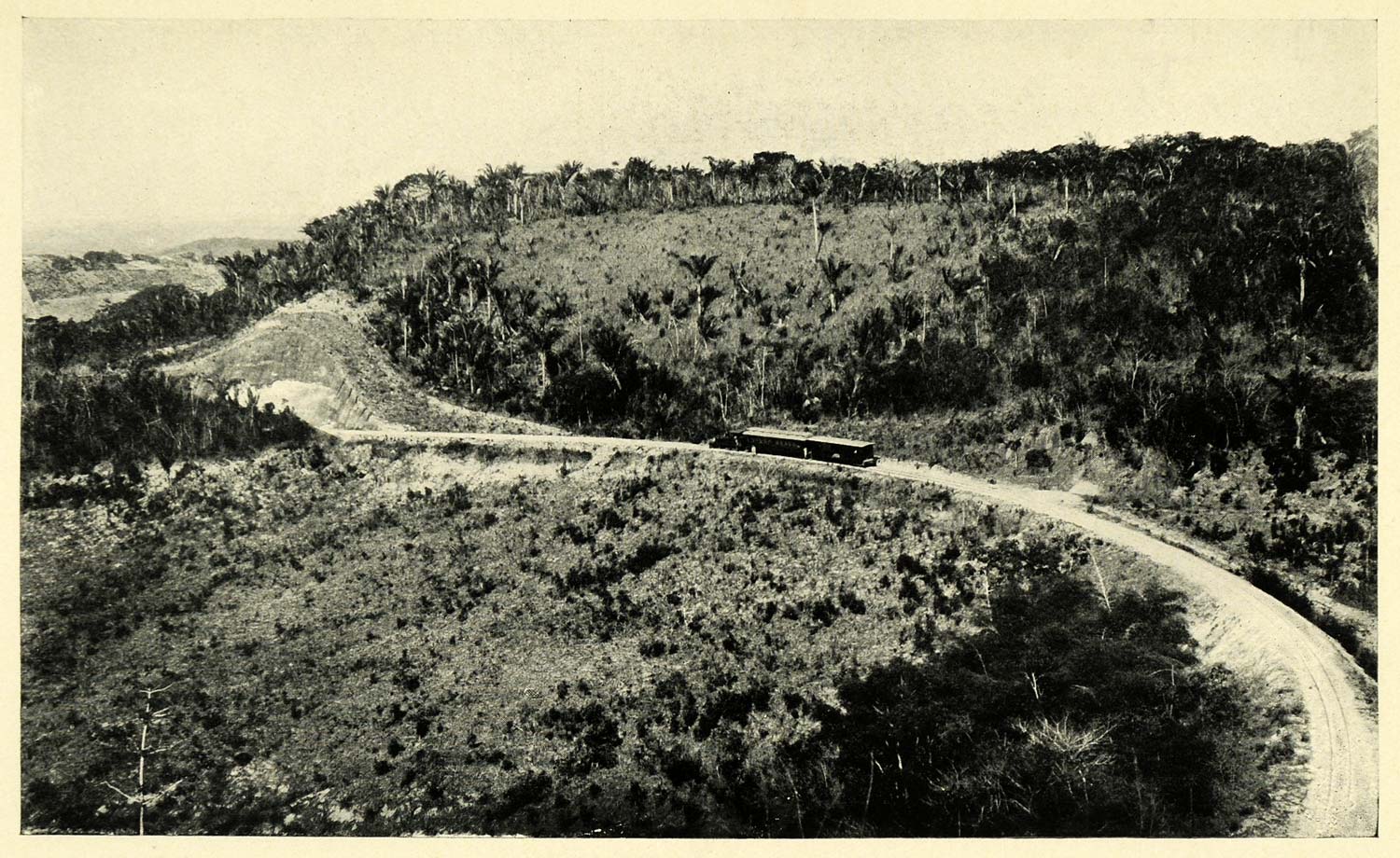 1906 Print Railway Brazil Brazilian Horseshoe Curve Alagoas Great Western XGK5