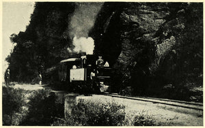 1906 Print Locomotive Venezuela Railway Tunnel La Guayra Caracas Railroad XGK5