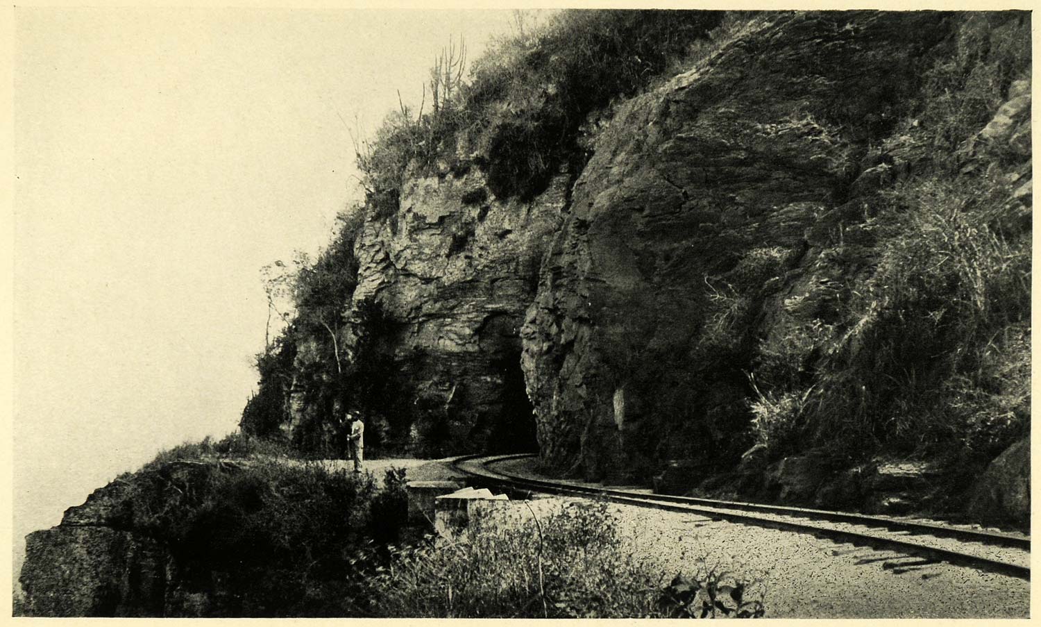 1906 Print Venezuela Boqueron Railroad La Guayra Caracas Railway Locomotive XGK5