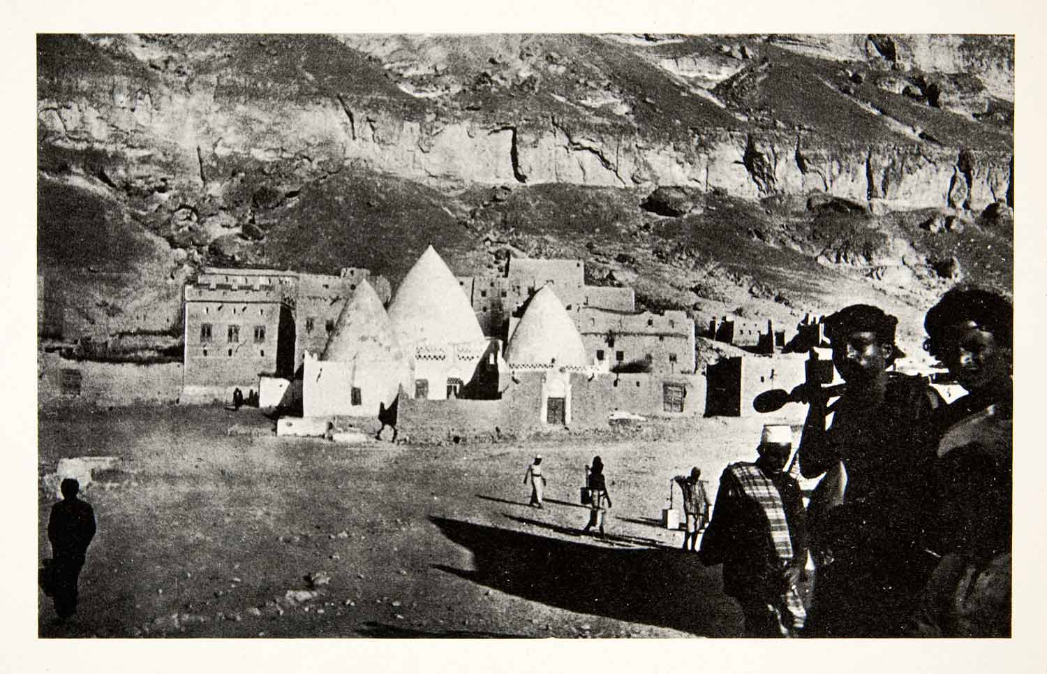 1936 Print Meshed Dome Iran Cultural Architecture Middle Eastern Historic XGKC6