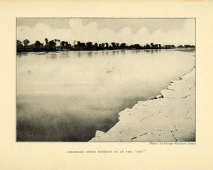 1906 Print Colorado River Landscape George Wharton James Photography XGL5