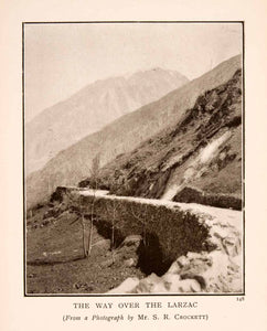 1908 Halftone Print Causse Du Larzac Massif Central France Limestone XGLA3