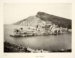 1907 Print Porto Venere Italy Ligurian La Spezia Tino Fezzano Grazie XGLB1