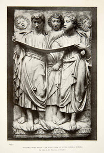 1907 Print Singing Boys Cantoria Luca Della Robbia Italy Opera Duomo XGLB1