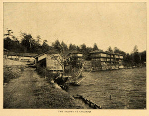 1903 Print Yadoya Lake Chuzenji Japan Japanese Coast Nikko National Park XGM1