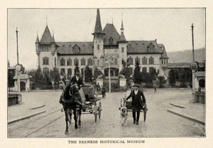 1910 Print Bern Historical Museum Horse Buggy Fashion Switzerland XGM2