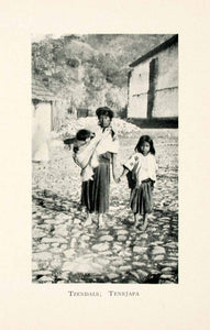 1908 Print Tzendals; Tenejapa Mexico Indigenous People Costume Fashion XGMA4